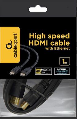 Cabo HDMI de alta velocidade com Ethernet 1 metro