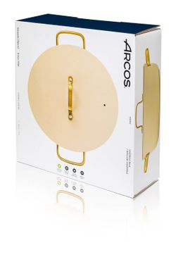 Icônica panela de alumínio forjado para indução, 28 cm, bege