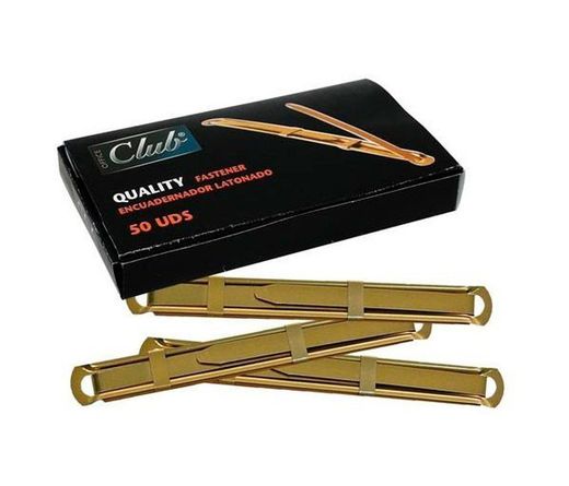 Boîte de 50 attaches en laiton