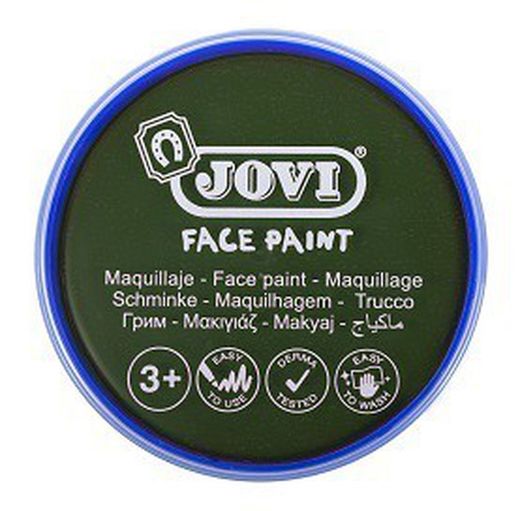 Caixa 6 latas de maquiagem jovi de pintura facial. Cores a escolher