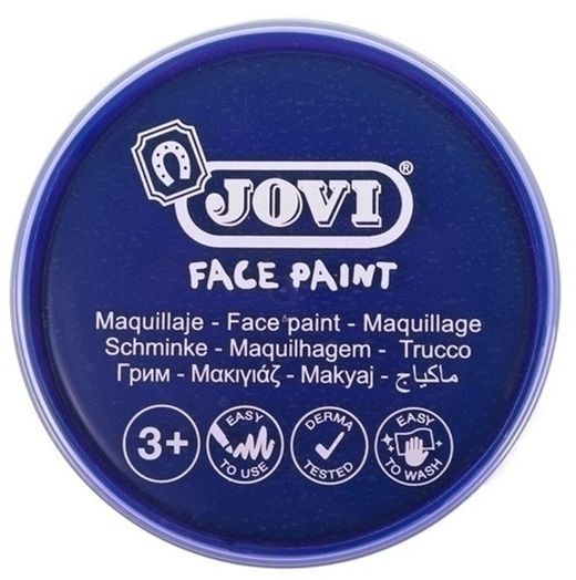 Caixa 6 latas de maquiagem jovi de pintura facial. Cores a escolher
