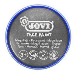 Coffret 6 pots de peinture pour le visage jovi maquillage en or et argent