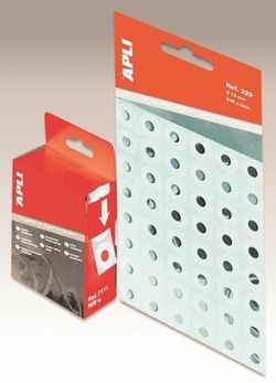 Caja con 200 arandelas autoadhesivas apli