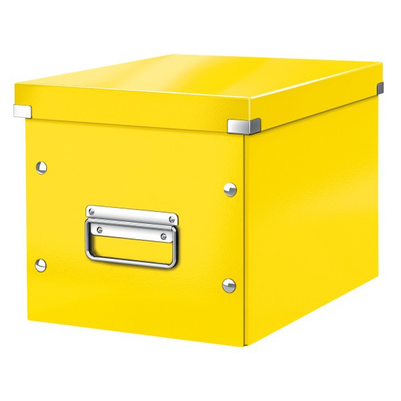 Caja de almacenaje mediana DIN-A4 Click & Store WOW de Leitz – 281 x 200 x  370 – TODOFICINA