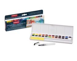 Caja de 24 pastillas de pinturas Derwent Inktense