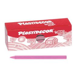 Caixa de 25 tintas de cera plastidecor unicolor