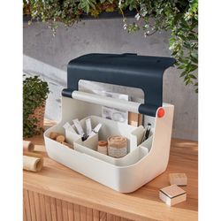 boîte de rangement portable confortable leitz