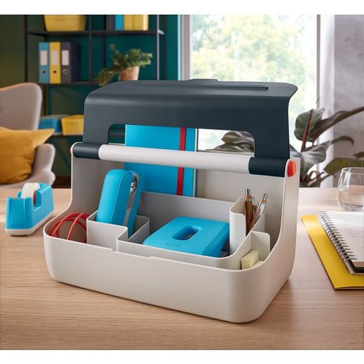 boîte de rangement portable confortable leitz