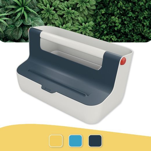 boîte de rangement portable confortable leitz