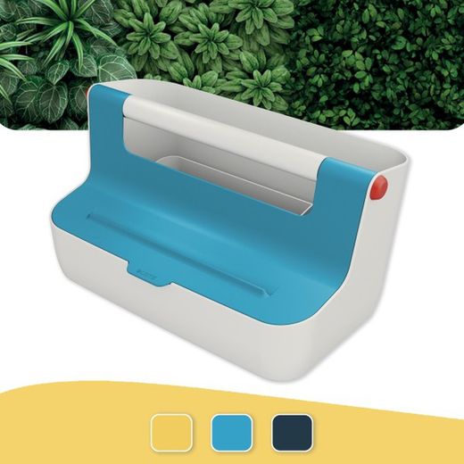 boîte de rangement portable confortable leitz