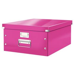 Caja de archivo grande. Click & store. Wow