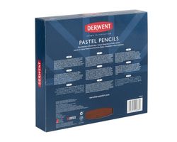 Coffret bois de 48 crayons Derwent Pastel