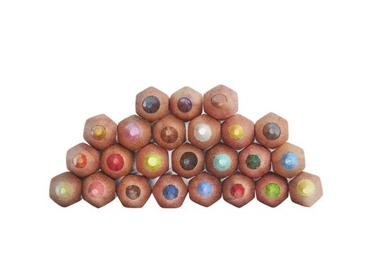 Boîte métal de 24 crayons de couleur aquarellables Derwent