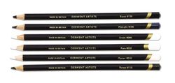 Caixa de metal com 6 lápis Derwent Artists Black/White - 3 tons frios e 3 tons quentes