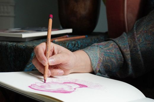 Boîte métal de 72 crayons Derwent Lightfast (résistants à la lumière)