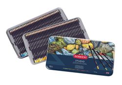 Caja metálica de 72 lápices Derwent Studio