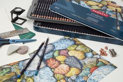 Caja metálica de 72 lápices Derwent Studio