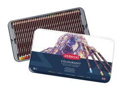 Caja metática de 36 lápices Derwent Coloursoft