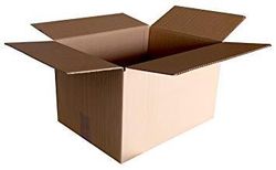 Cajas de embalaje marrones de 4 solapas