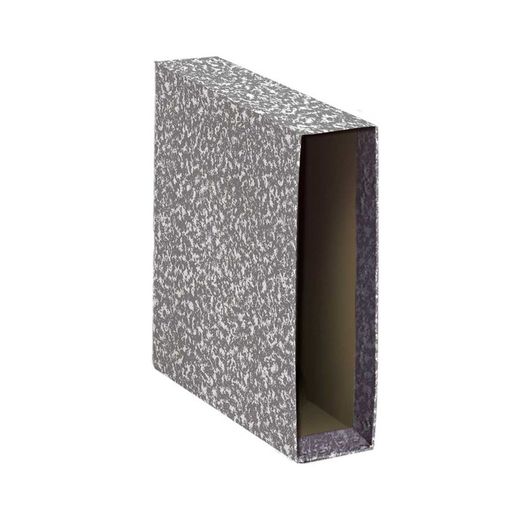 Caixas para arquivo officeclass cinza marmorizado