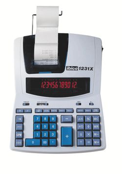 calculatrice d'impression ibico 1231x
