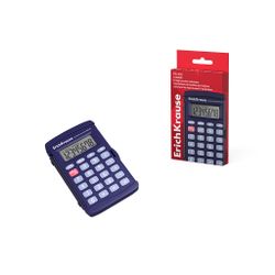 Calculadora de bolsillo de 8 dígitos ErichKrause PC-131 Classic, azul oscuro (caja 1 ud.)