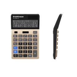 Calculadora de mesa de 12 dígitos ErichKrause DC-2793-12, dorado (caja 1 ud)