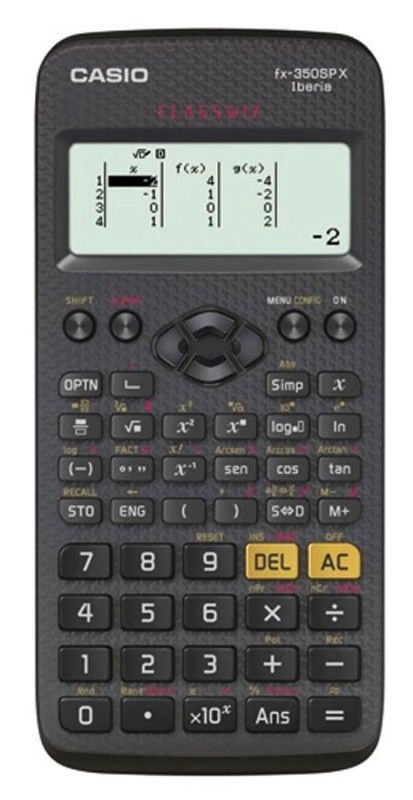 Calculadora fx-350 spx de casio
