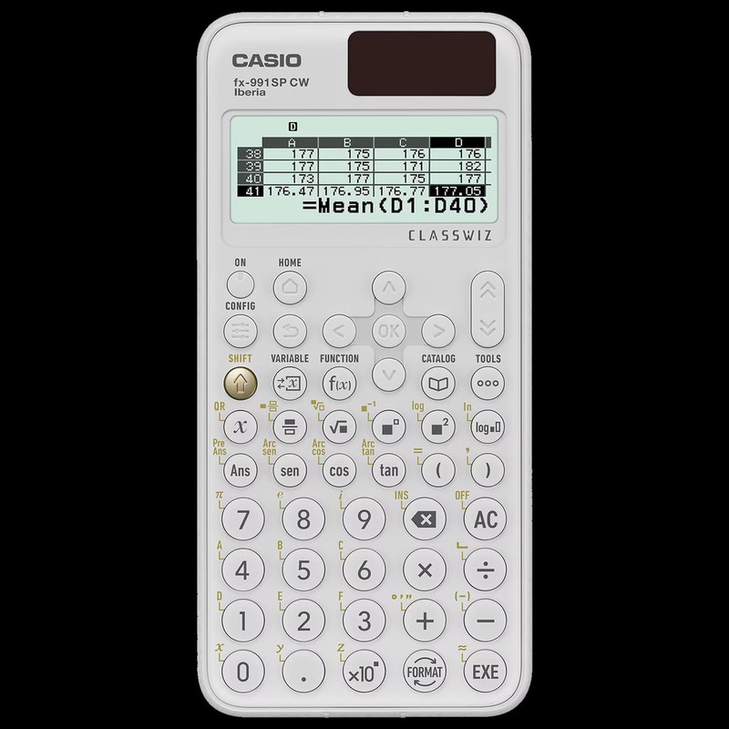 Calculadora Científica CASIO FX-991SP CW (10+2 dígitos)