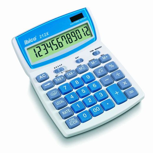 Calculatrices de bureau Ibico de 8 à 12 chiffres