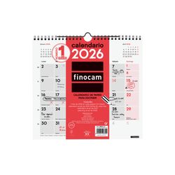 Calendario neutro de pared para escribir M 266x245mm
