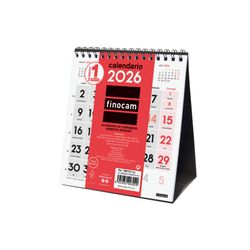 Calendario neutro de sobremesa números grandes XS 140x100mm 2027