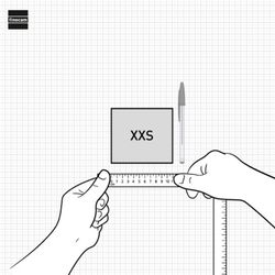 Calendario neutro de sobremesa números grandes XXS 110x100mm 2027