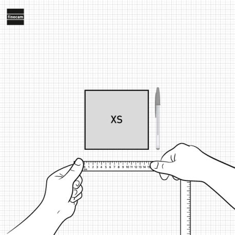Calendario neutro de sobremesa para escribir 140x150mm 2027