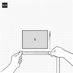 Calendario neutro de sobremesa para escribir 210x150mm 2027