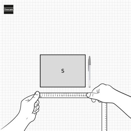 Calendario neutro de sobremesa para escribir 210x150mm 2027