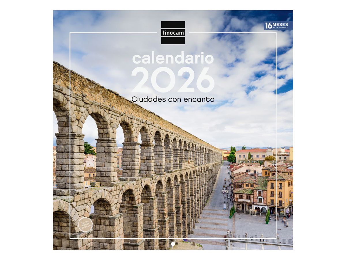 Calendario Pared 30X30 2026 Ciudades — Cartabon