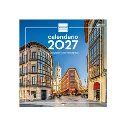 Calendario pared imágenes capitales con encanto 2027