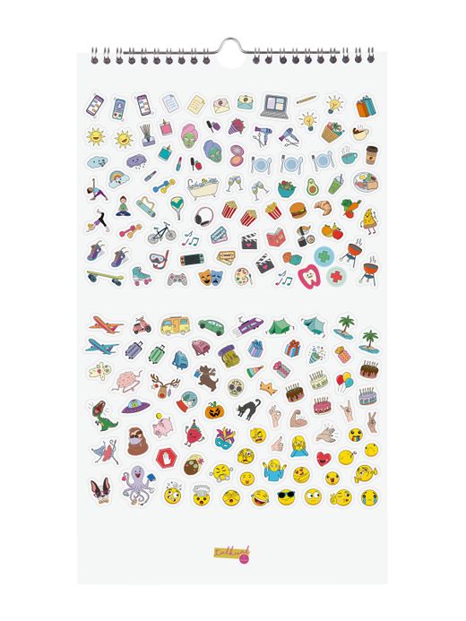 Calendario Pared Talkual Esc.Basic 2026