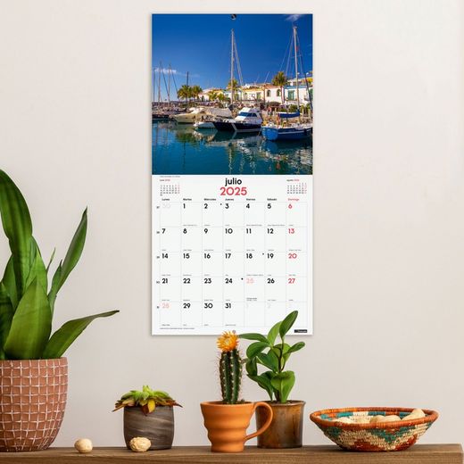 Calendario.de pared 30X30 cm 2025 Pueblos con Encanto