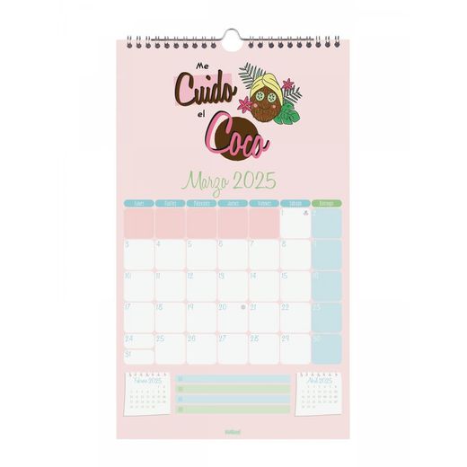 Calendrier mural Falado 2025+