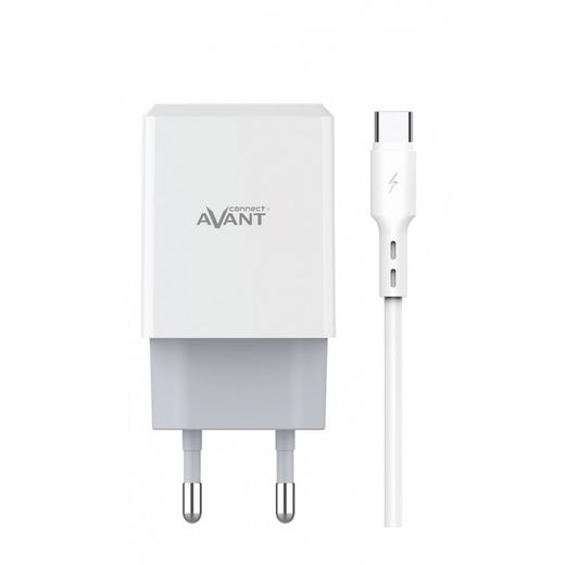 Carregador USB Avant 2 portas + cabo C