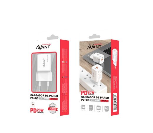 Cargador De Pared Pd + Qc