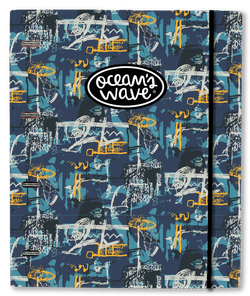 Carpebloc Cartón  A4 4A/35mm + Recambio Fabric by Ocean´s Wave
