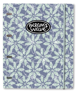 Carpebloc Cartón  A4 4A/35mm + Recambio Flora by Ocean´s Wave