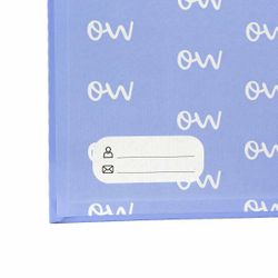 Carpeblock A4 4A/35 mm + recharge Blue Trend