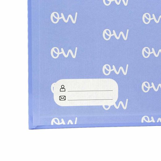 Carpeblock A4 4A/35 mm + recharge Blue Trend