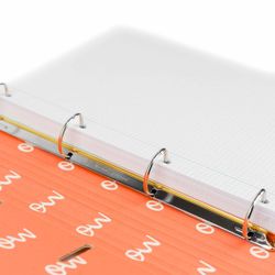 Carpeblock A4 4A/35 mm + recharge Orange Trend