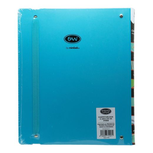 Carpeblock Din A4 Ocean’s Wave bleu clair avec cadeau