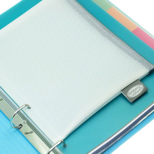 Carpeblock Din A4 Ocean’s Wave bleu clair avec cadeau